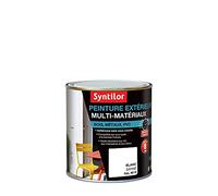 SYNTILOR - Peinture Extérieure Multi-Matériaux Blanc Satiné RAL 9016 0,5L
