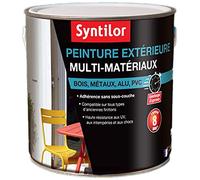 SYNTILOR - Peinture Extérieure Multi-Matériaux Bleu Capri Satiné RAL 5019 2L