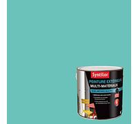 SYNTILOR - Peinture Extérieure Multi-Matériaux Bleu Glacier Satiné 2L