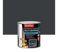 Syntilor - Peinture Extérieure Multi-Matériaux Gris Anthracite Satiné RAL 7016 0,5L