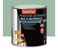 Peinture multimatériau extérieur vert provence satiné 0.5 l