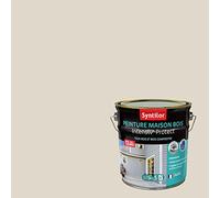 Syntilor - Peinture Maison Bois Intensiv Protect 12 Ans Beige Patiné Satiné 2L