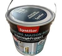 Syntilor - Peinture Maison Bois Intensiv Protect 12 Ans Gris Bleuté Satiné 2L
