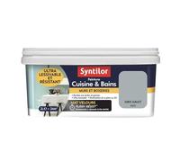 Syntilor - Peinture Murale Cuisine & Bains Gris Galet 2L