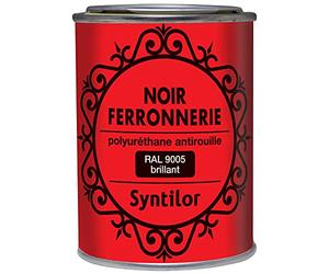 Syntilor - Peintures Ferronnerie Noir Brillant 0,25L