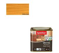 Syntilor - Vernis Aspect Bois Chêne Doré Ciré 0,75L