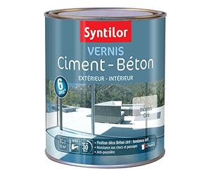 Syntilor - Vernis Ciment - Béton 6 Ans Incolore Ciré 1L