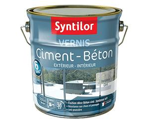 Syntilor - Vernis Ciment - Béton 6 Ans Incolore Ciré 2,5L