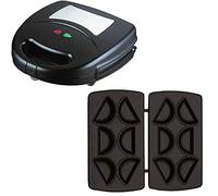 Syntrox Germany Mini empanada SM-1300W avec plaques de cuisson amovibles