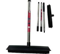 Synx Tools Balai Caoutchouc 2 en 1 avec Raclette, Manche Réglable 120 cm