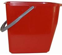 Synx Tools Seau rouge - Camion - Nettoyage/Articles ménagers - Rolemmers - 25 litres