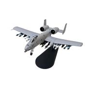 SYOEUR 1/100 échelle A-10 A10 Thunderbolt II pour Avion d'attaque Warthog Hog modèle d'avion en métal moulé sous Pression Playkits(A-10A Shark DS)