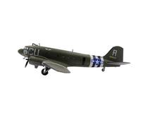 SYOEUR 1:100 Monde pour la Seconde Guerre Mondiale Douglas C47 Skytrain Avion Transport en métal moulé sous Pression modèle d'avion Unique Playkits(C47 CU)