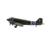 SYOEUR 1:100 Monde pour la Seconde Guerre Mondiale Douglas C47 Skytrain Avion Transport en métal moulé sous Pression modèle d'avion Unique Playkits(C47 L4)