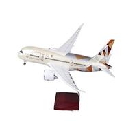 SYOEUR 1 130 Adapté pour Boeing B787 Dreamliner Type D'aviation Lumières Et Roues Collection D'avions en Résine Plastique Moulé Kit de Jeu de Passe-Temps(A)