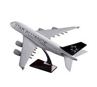 SYOEUR 1 160 Adapté pour Star Alliance Airline Avion Alliage Métal Modèle d'avion À Collectionner avec Train D'atterrissage Kit de Jeu de Passe-Temps