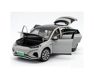 SYOEUR 1:18 pour BYD DENZA N7 SUV Nouvelle Énergie Véhicules Tout-Terrain Modèle De Voiture Collection Cadeau Passe-Temps Jouet Gris Répliques Miniatures Véhicules à Moteur