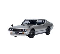 SYOEUR 1:18 pour Nissan Skyline 2000 GT-RS Modèle Métal Moulé sous Pression Jouet Voiture Classique Affichage Statique Collection Cadeau Répliques Miniatures Véhicules à Moteur(Gray)