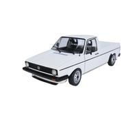 SYOEUR 1:18 pour Volkswagen Caddy MK.1 Modèle De Voiture Pick-up Moulé sous Pression Cadeau Créatif Répliques Miniatures Véhicules à Moteur(White)