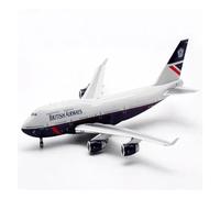 SYOEUR 1 200 pour ARD BA41 British Airways Boeing B747-400 G-BNLL Alliage Moulé Pression Modèle d'avion Ensemble Construction Kit de Jeu de Passe-Temps