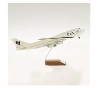 SYOEUR 1 200 pour Pakistan Airlines Boeing 747-300 AP-BFV Miniature en Alliage Moulé sous Pression Modèle d'avion Cadeau Kit de Jeu de Passe-Temps