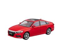 SYOEUR 1:24 pour Accord Berline Luxe Simulation Son Et Lumière Alliage Métallique Moulé Pression Modèle Voiture Décoration Cadeau Répliques Miniatures Véhicules à Moteur(Rouge)