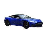 SYOEUR 1:24 pour Aston Martin DBS Superlaggera Alliage Modèle Voiture Moulé sous Pression Jouet Véhicule Haute Simulation Voitures Jouets Répliques Miniatures Véhicules à Moteur(Bleu)