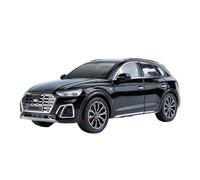 SYOEUR 1:24 pour Audi Q5 SUV Modèle De Voiture en Alliage Métal avec Son Et Lumière pour Collection Jouets Haute Simulation Répliques Miniatures Véhicules à Moteur(Noir)