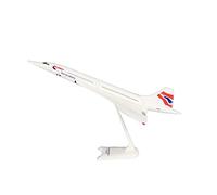 SYOEUR 1:250 ABS for Air France Concorde modèle d'avion Britannique assemblé Kit de Jeu de Passe-Temps(A)
