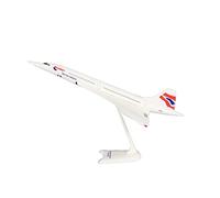 SYOEUR 1:250 Plastique ABSFit pour Concorde, AvionAssembleassemble AIR Modèle d'avion avec Support Kit de Jeu de Passe-Temps(A)