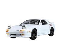 SYOEUR 1:32 pour Mazda RX-7 Liaison Parent-Enfant Moulé sous Pression Voiture Affichage Jouer Répliques Miniatures Véhicules à Moteur(White-A)