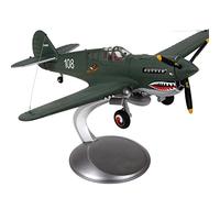 SYOEUR 1 32 Seconde Guerre Mondiale Flying Tiger P40 Militaire pour Avion De Combat Modèle Simulation Kit de Jeu de Passe-Temps(A)