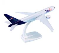 SYOEUR 1: 370 20 cm Avion métal moulé sous Pression Avions Boeing B777-300 pour modèle d'avion FedEx Express Playkits