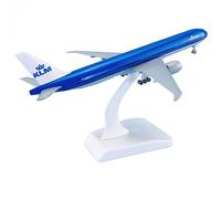 SYOEUR 1 400 18.5 cm avec Roues Avion ABS et Avions en métal Boeing B777-300 pour modèle d'avion KLM Playkits