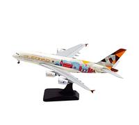 SYOEUR 1 400 Adapté pour A380 A6-APC Airlines Alliage Métal Modèle Avion À Collectionner Modèles d'avion Souvenir Cadeau Kit de Jeu de Passe-Temps