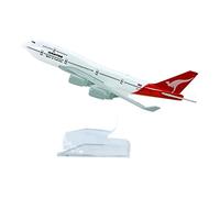 SYOEUR 1 400 Fit pour Boeing B747 Modèle d'avion en Alliage Métallique Ornement Cadeau À Collectionner Kit de Jeu de Passe-Temps
