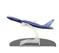 SYOEUR 1 400 pour Boeing B777 Prototype 16CM échelle Avion Alliage métallique modèle d'avion Ornements Miniatures Playkits