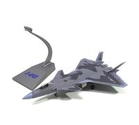 SYOEUR 1 72 for Air Force J-20 Feu Crocs Combattant Simulation Alliage Avion Modèle Enfants Cadeau Collection Jouet Voiture Kit de Jeu de Passe-Temps(2)