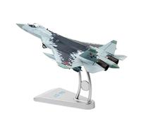 SYOEUR 1 72 pour Su-57 Russe/T-50 Su57 Alliage Quatrième Génération Avion De Chasse Simulation Modèle d'avion Ornements Kit de Jeu de Passe-Temps