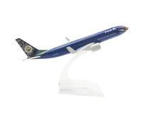 SYOEUR 16 cm Nok Air pour Boeing 737 B737 Airlines modèle d'avion en Alliage métal moulé sous Pression Playkits(Bleu)