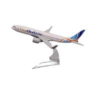 SYOEUR 16cm Alliage Métal Adapté pour Air Fly B737 Boeing 737-800 Modèle d'avion avec Support Kit en Plastique Kit de Jeu de Passe-Temps