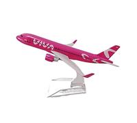 SYOEUR 16cm Alliage Métal Violet Adapté pour Colomobia Viva Air 320 A320 Modèle d'avion A Moulé sous Kit de Jeu de Passe-Temps