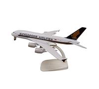 SYOEUR 18 * 20 Cm Alliage Métal Modèle Fit pour Air Singapore Airlines A380 Airways Avion avec Roues Jouet Kit de Jeu de Passe-Temps