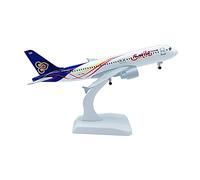 SYOEUR 20 Cm for Thai Smile Airways A320 avec Train D'atterrissage Modèle d'avion Enfants Cadeau Collection Jouet Voiture Kit de Jeu de Passe-Temps