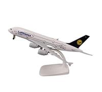 SYOEUR 20 cm pour Lufthansa A380 Airbus Alliage moulé sous Pression Miniature réplique Avion modèle avec Roues Playkits