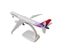 SYOEUR 20cm Alloy Metal Fit for B777 Aviation Boeing 777 Die Cast Airplane Model Plane with Wheels Collectible Kit de Jeu de Passe-Temps