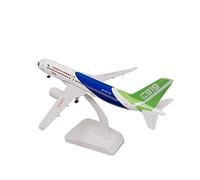 SYOEUR 20cm pour COMAC C919 Aviation Modèle d'avion Moulé sous Pression Et Amoureux du Train D'atterrissage Kit de Jeu de Passe-Temps