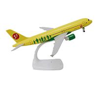 SYOEUR 20cm pour la Russie S7 Siberia Airlines A320 modèle d'avion en métal moulé sous Pression Airbus Affichage avec Roues Playkits