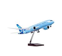 SYOEUR 43 cm 1/130 pour B787 Avion ETIHAD Airlines modèle W lumière et Roues Trains d'atterrissage résine Jouet Playkits