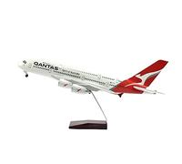 SYOEUR 46 cm 1 160 pour Qantas A380 Airbus échelle moulé sous Pression en résine Fini modèle d'avion Ornement Playkits(A380)